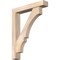 Ekena Millwork Balboa Block Smooth Bracket w/ Offset Brace, Douglas Fir, 5 1/2"W x 30"D x 38"H BKT0604X30X38BOA05SDF - alternate 1